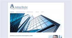 Desktop Screenshot of andreashercher.de